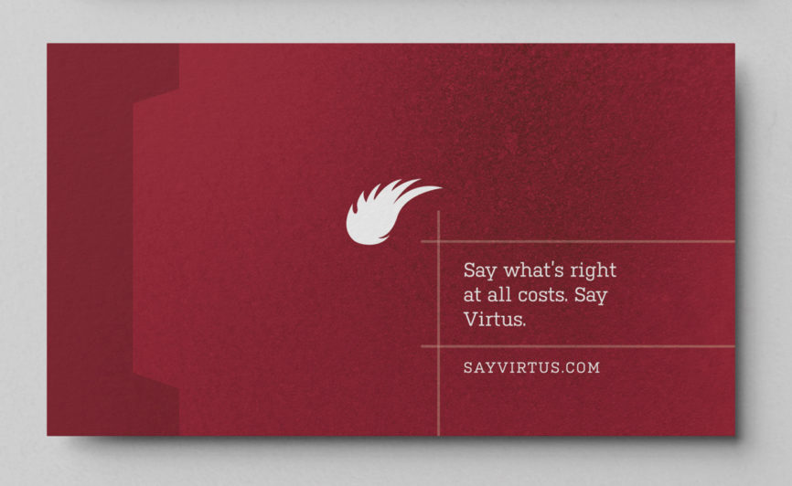 Virtus Business Card Design