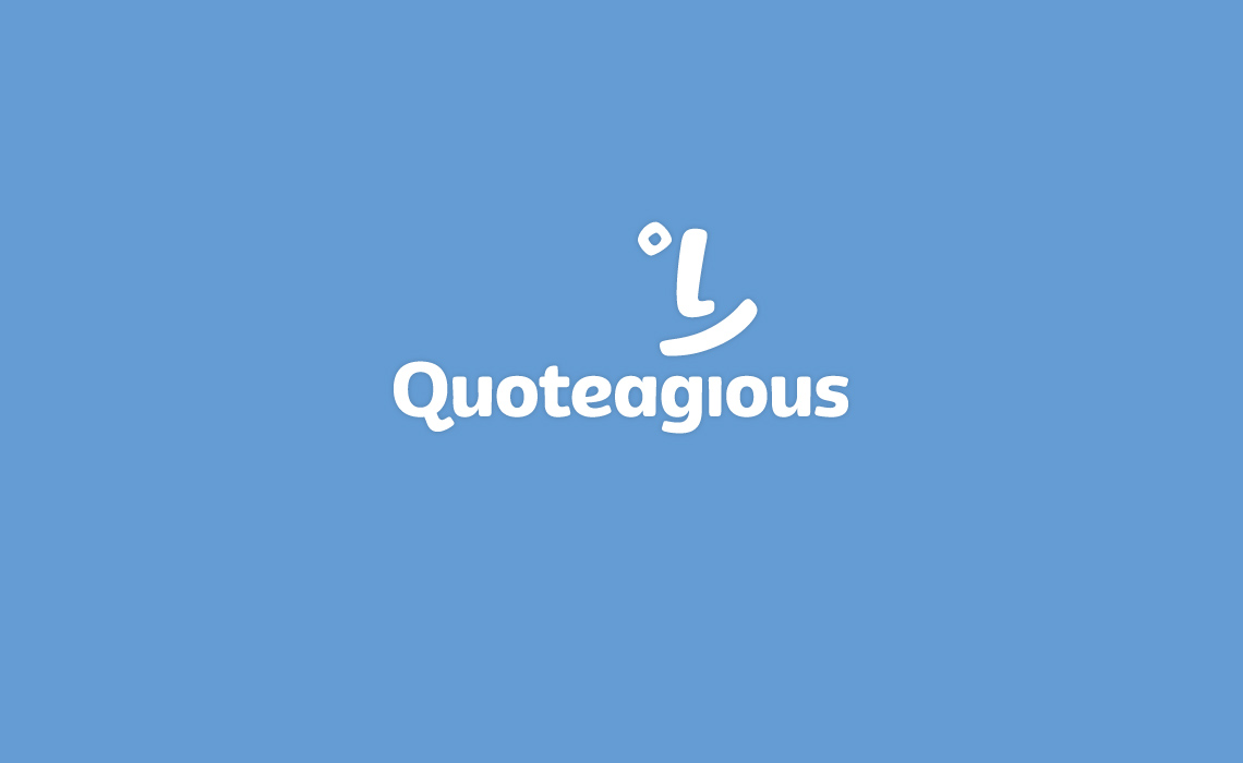 Quotagious Logo Design