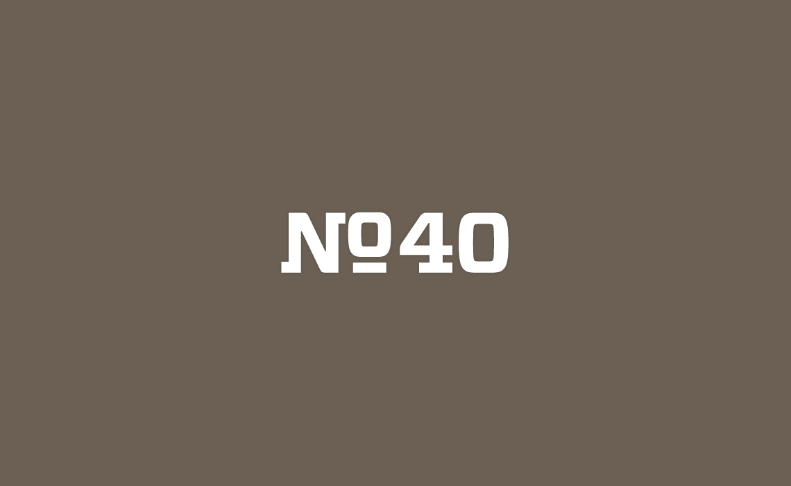 No 40 Fashion Logo Design