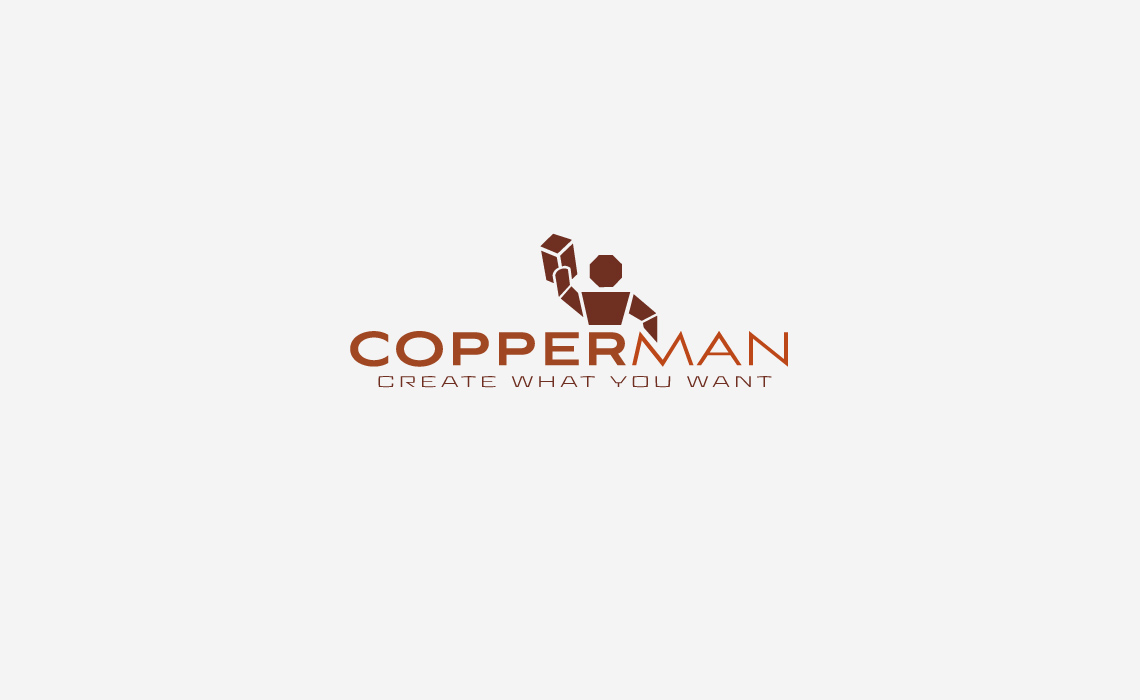 Copperman Logo Design
