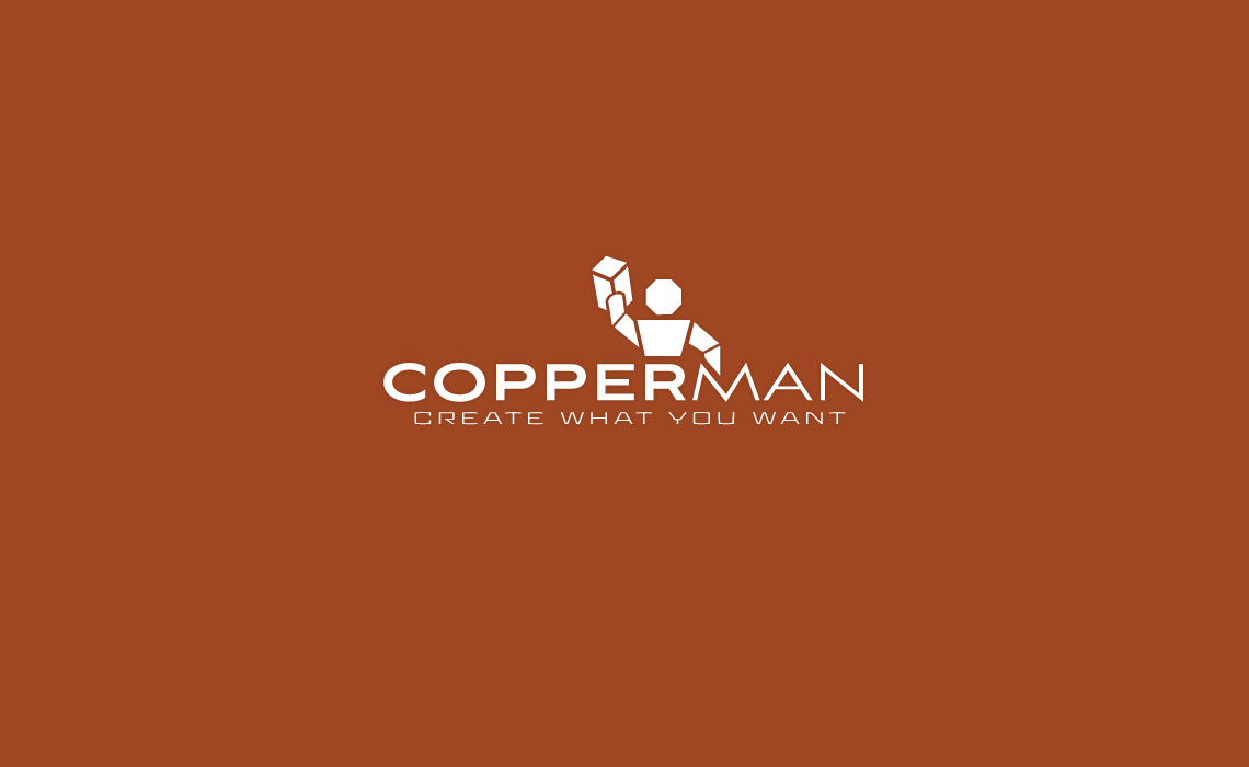 Copperman Logo Design