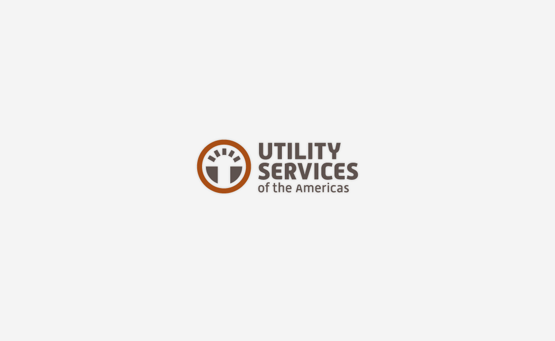 Utility Services of the Americas Logo design