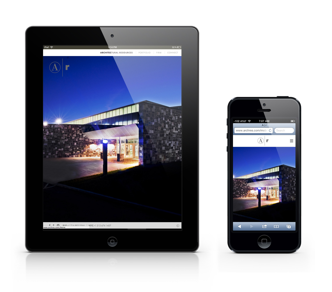 Responsive Web Design for Architect firm