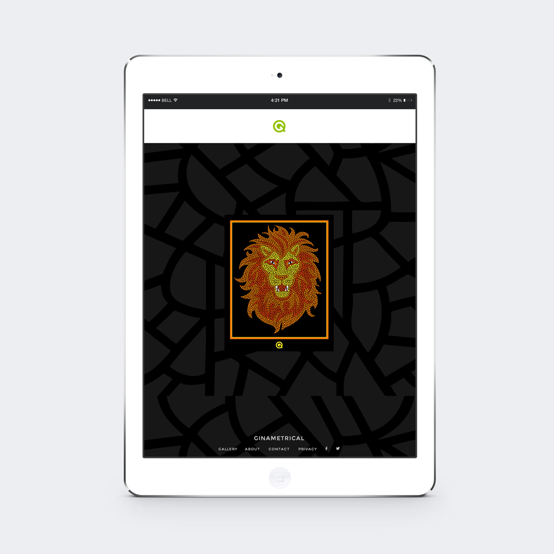 Ginametrical CMS Web Design