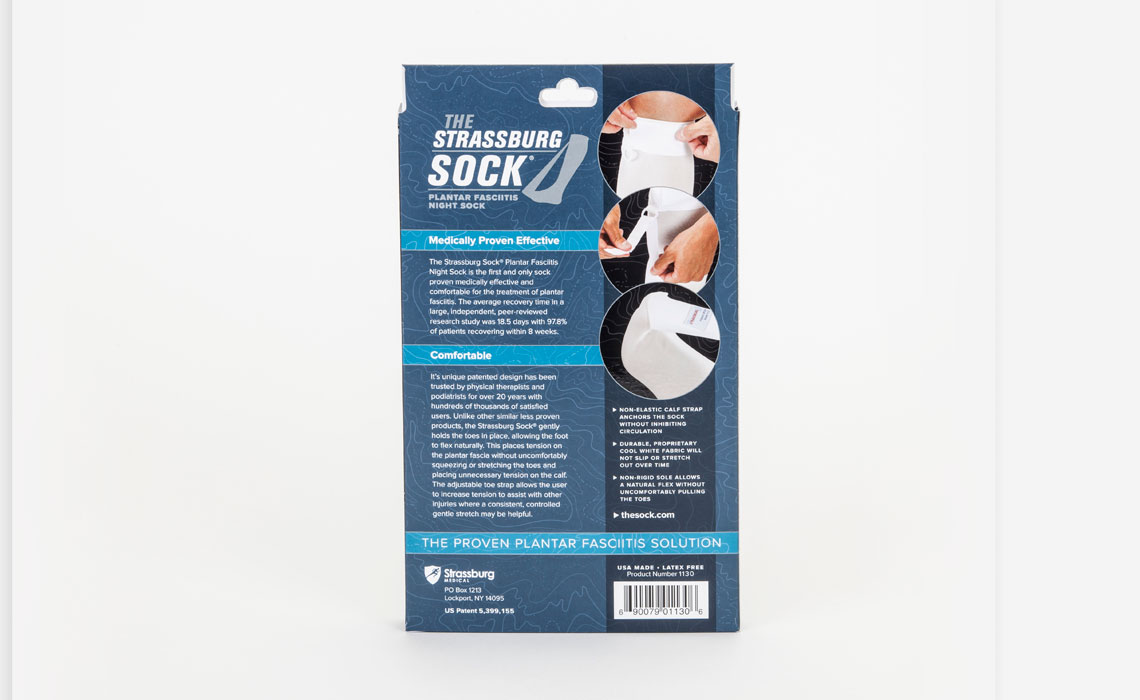 The Strassburg Sock Packaging Design