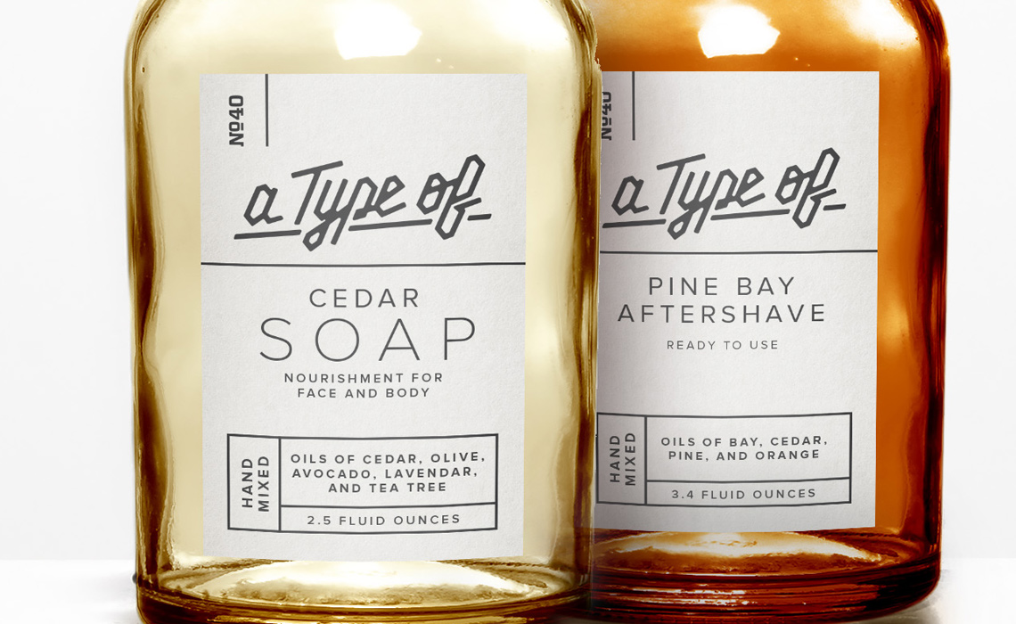 Bay Rum Spice Aftershave Package Design