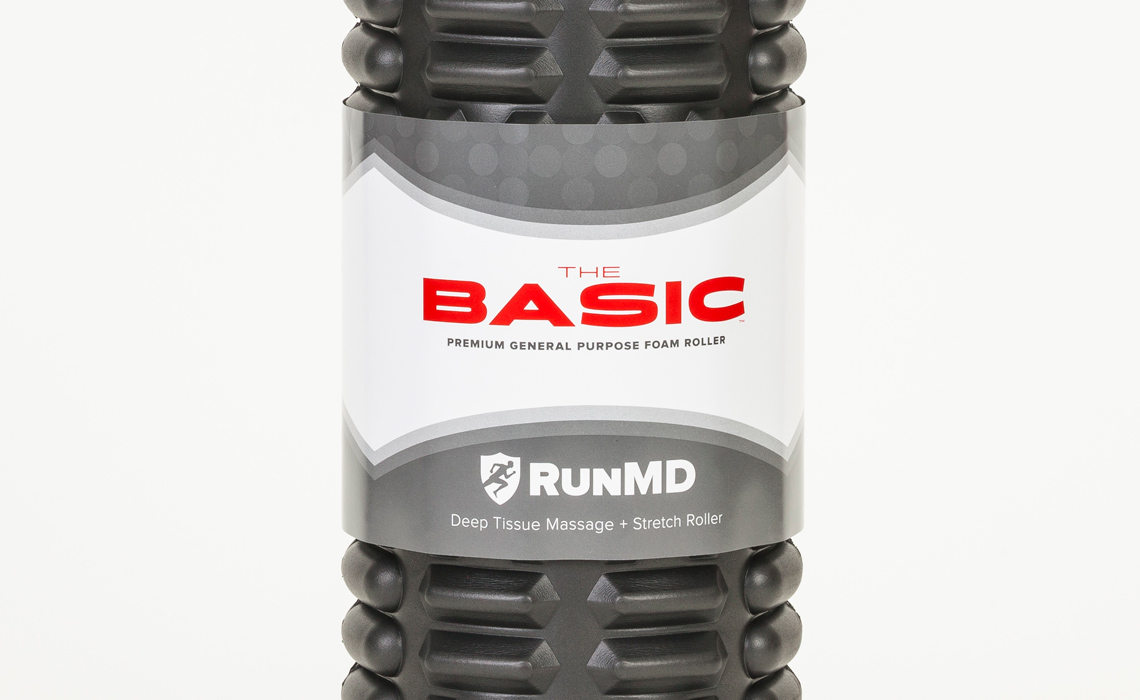 RunMD Foam Rollers Package Design