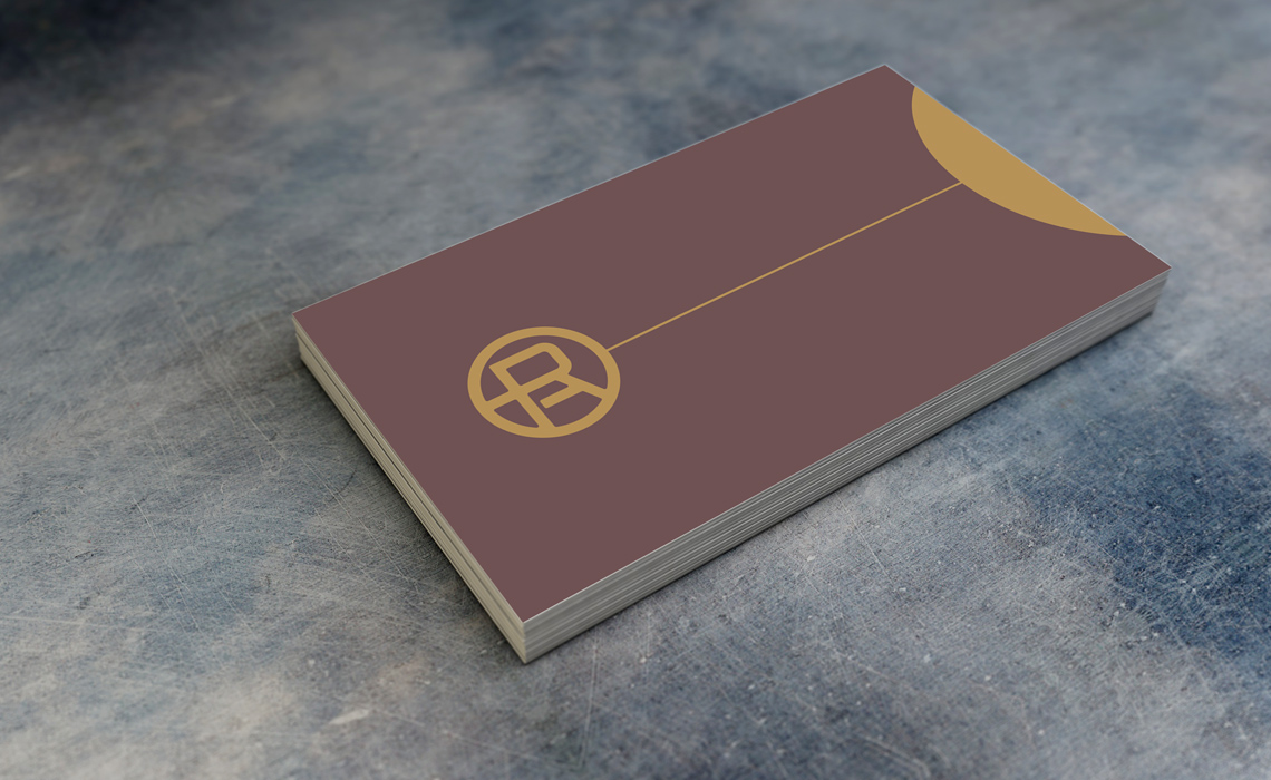 Romeo Accounting Business Card Design