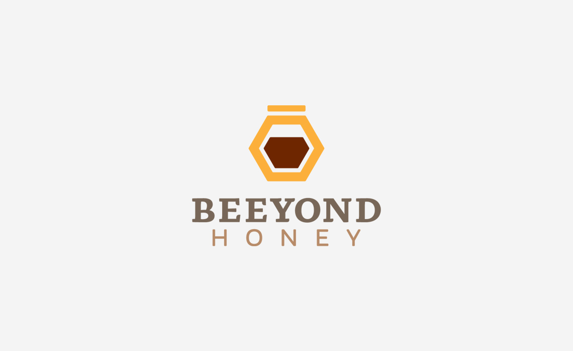 Beeyond Honey Logo Design + Branding