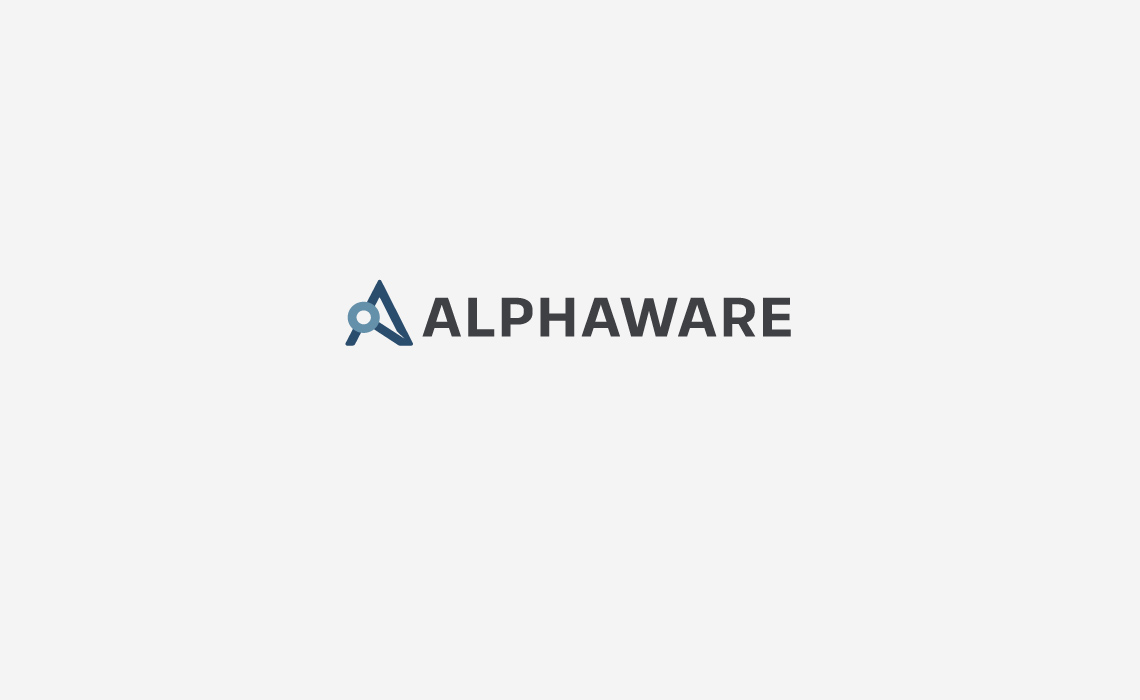 Alphaware Logo Design