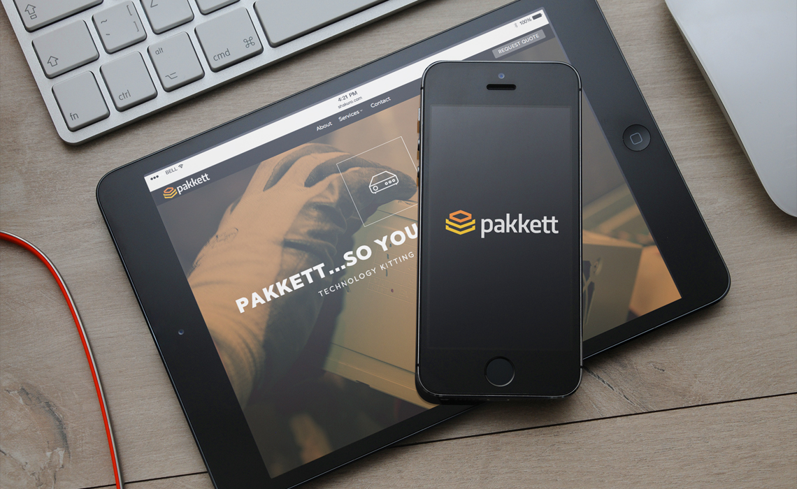 Pakkett Inc CMS Web Design and Development
