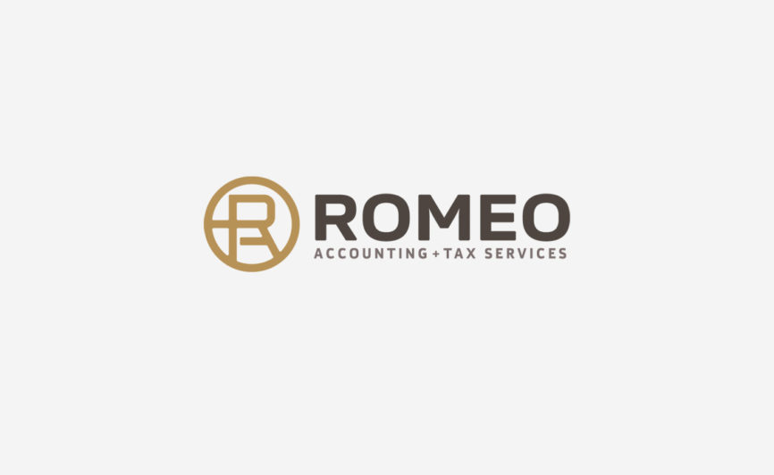 Romeo Accounting Logo Design for Brand Identity
