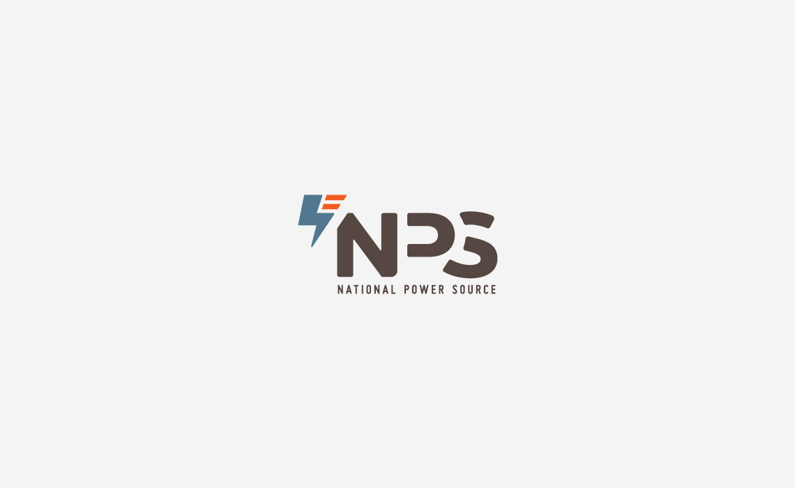 National Power Source logo design by Typework Studio Logo Design Agency