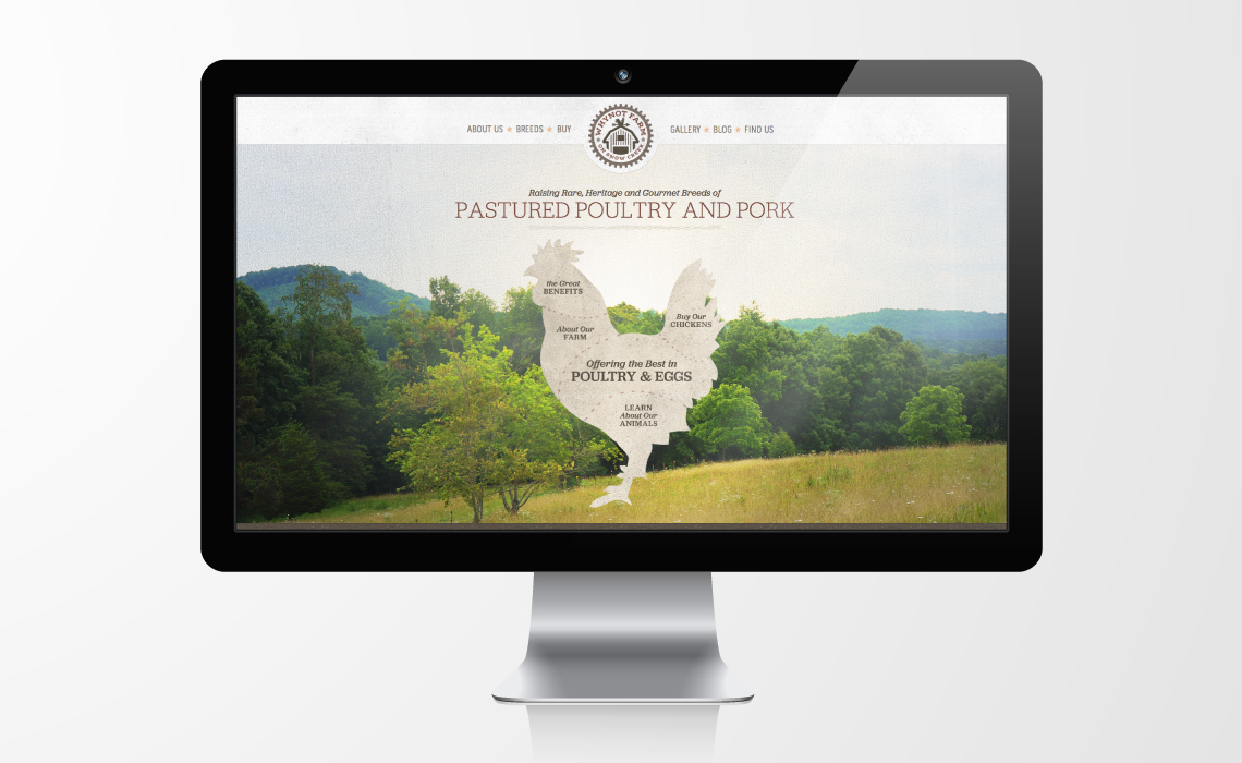 Why Not Farm Organic Meat CMS Web Design by Typework Studio Web Design Agency