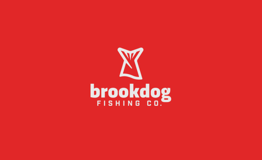Brookdog Fishing Logo Design by Typework Studio Logo Design Agency