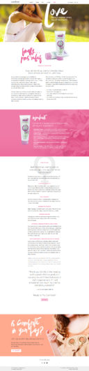 Comforté Beauty E-commerce Web Design by Typework Studio Design Agency