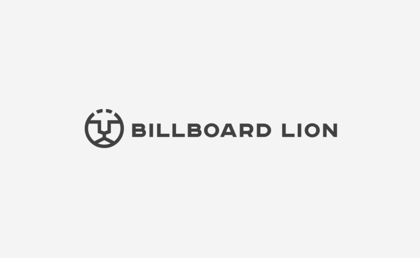 Billboard Lion Logo Design by Typework Studio Logo Design Agency