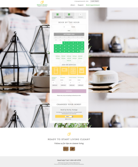 Sweet Home Organics CMS Web Design by Typework Studio Web Design Agency