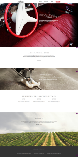 Southtowns CMS Web Design Home Page - by Typework Studio Web Design Agency