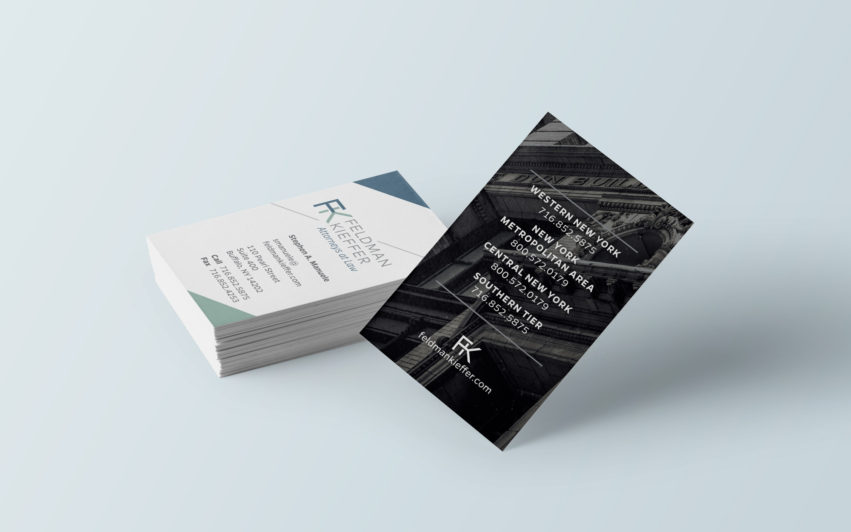 FK Feldman Kieffer Business Card Design by Typework Studio Design Agency