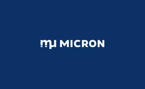 Micron Logo Design by Typework Studio Logo Design Agency