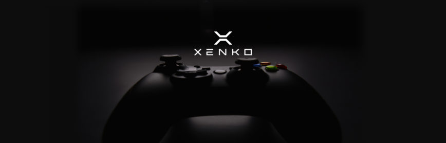 Xenko Gaming Logo Design Header