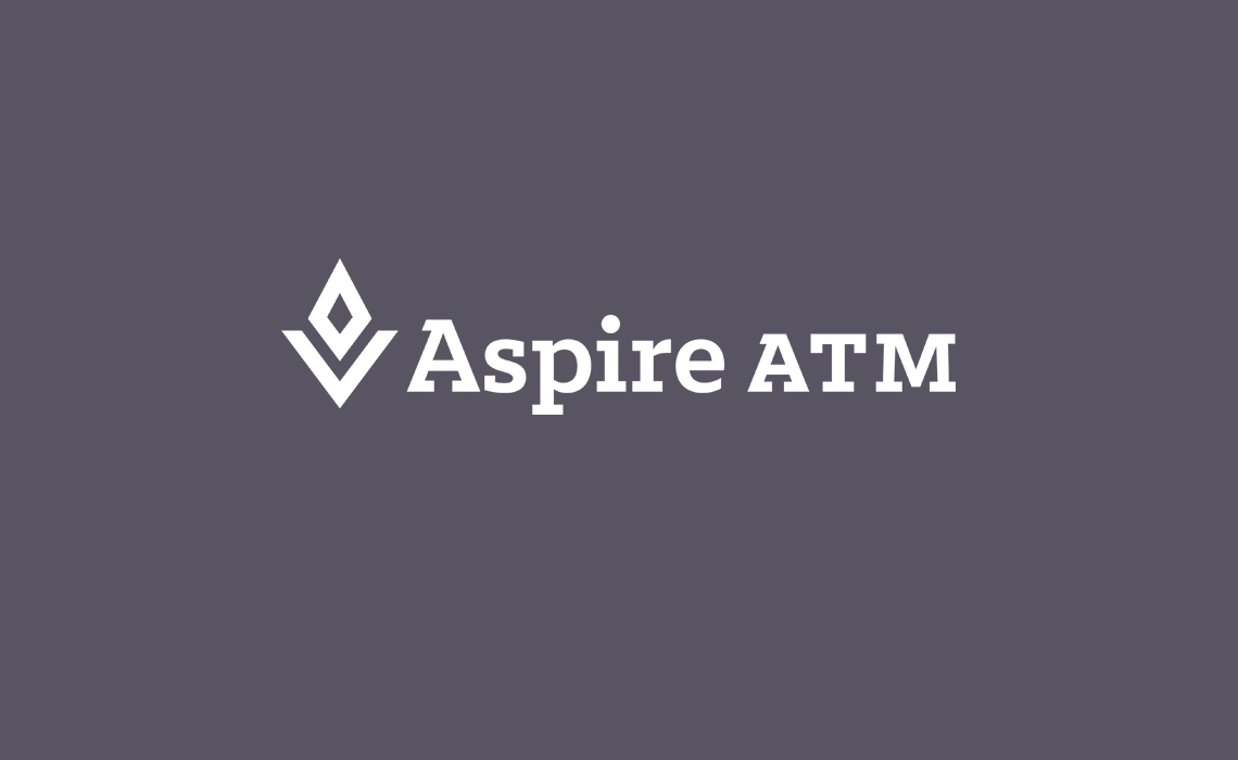 Aspire ATM logo design by Typework Studio