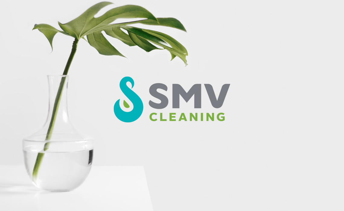 SMV Cleaning Logo Design