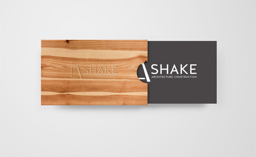 Shake Architecture Business Card Design