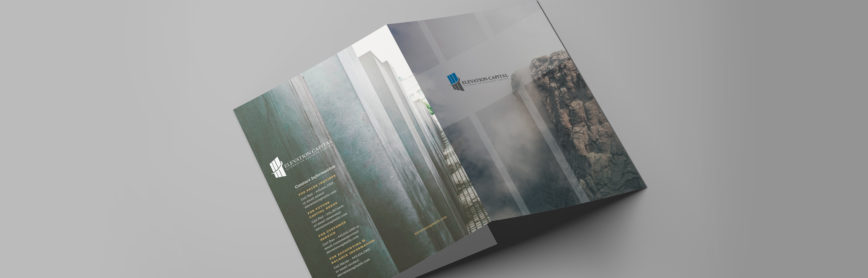 Elevation Capital Funding Brochure Design by Typework Studio
